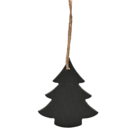 Leisteen Kerstboom Hanger