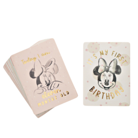 'Disney Minnie Mouse' Milestone Cards
