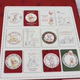 Disney Christmas, Milestone Cards Pooh 'First Christmas'
