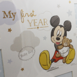 'Disney Mickey' Fotolijst 'My First Year', Magical Beginnings