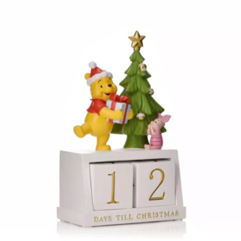 Disney Christmas, Aftel kalender Winnie the pooh en knorretje