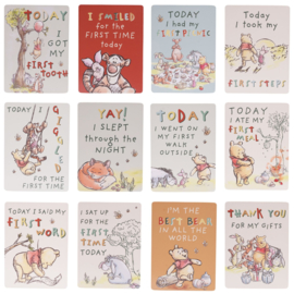 'Disney Pooh' milestone cards