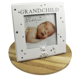 'Bambino' Fotolijstje 'Grandchild', wit