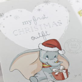 Disney Christmas, Milestone Cards 'First Christmas'