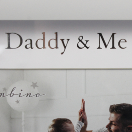 'Bambino' Fotolijstje 'Daddy & Me' Giftbox