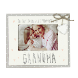 Fotolijst hout 'The Best Mums Get Promoted To Grandma'