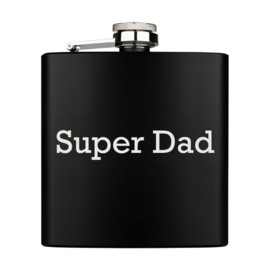 RVS drankflacon, 'Super Dad'