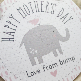 Hanger 'Happy Mother's Day from bump'