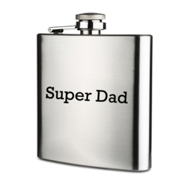 RVS drankflacon, 'Super Dad'