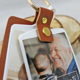 Sleutelhanger 'Grandad', foto mapje