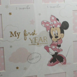 'Disney Minnie' Fotolijst 'My First Year', Magical Beginnings