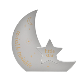 'Bambino' Maan decoratie met ster