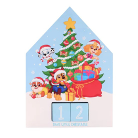 Paw Patrol Christmas, aftel kalender Paw pups