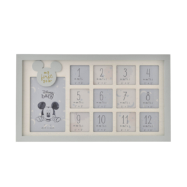 Disney Mickey Fotolijst 'My First Year' (licht blauw)