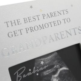 'Bambino' Echo fotolijstje 'The Best Parents Get Promoted To Grandparents'