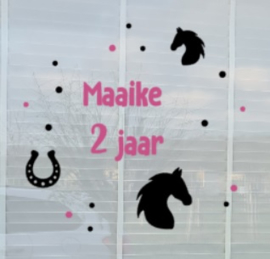 Sticker Paard Herbruikbaar