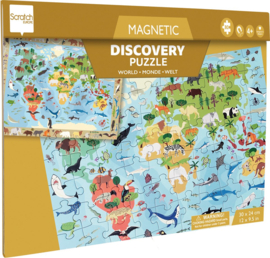 Discovery Puzzel Wereld 80 st