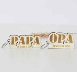 Sleutelhanger Papa/Opa