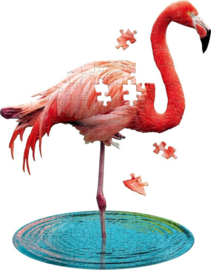 Flamingo Contourpuzzel