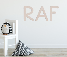 Lettertype Raf