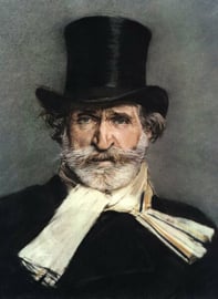 10 oktober Viva Verdi, geboortedag Gioseppe Verdi