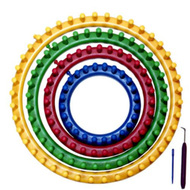 Breiring-set  Knifty Knitter Rond 4-ringen