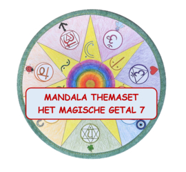 Mandala Themaset: Het magische getal 7