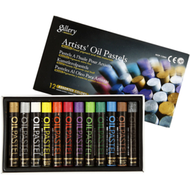 Gallery Artist's Oliepastel Metallic 12 Metallic kleuren