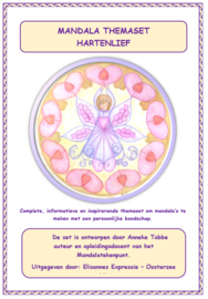 Mandala Themaset Hartenlief in de mandala