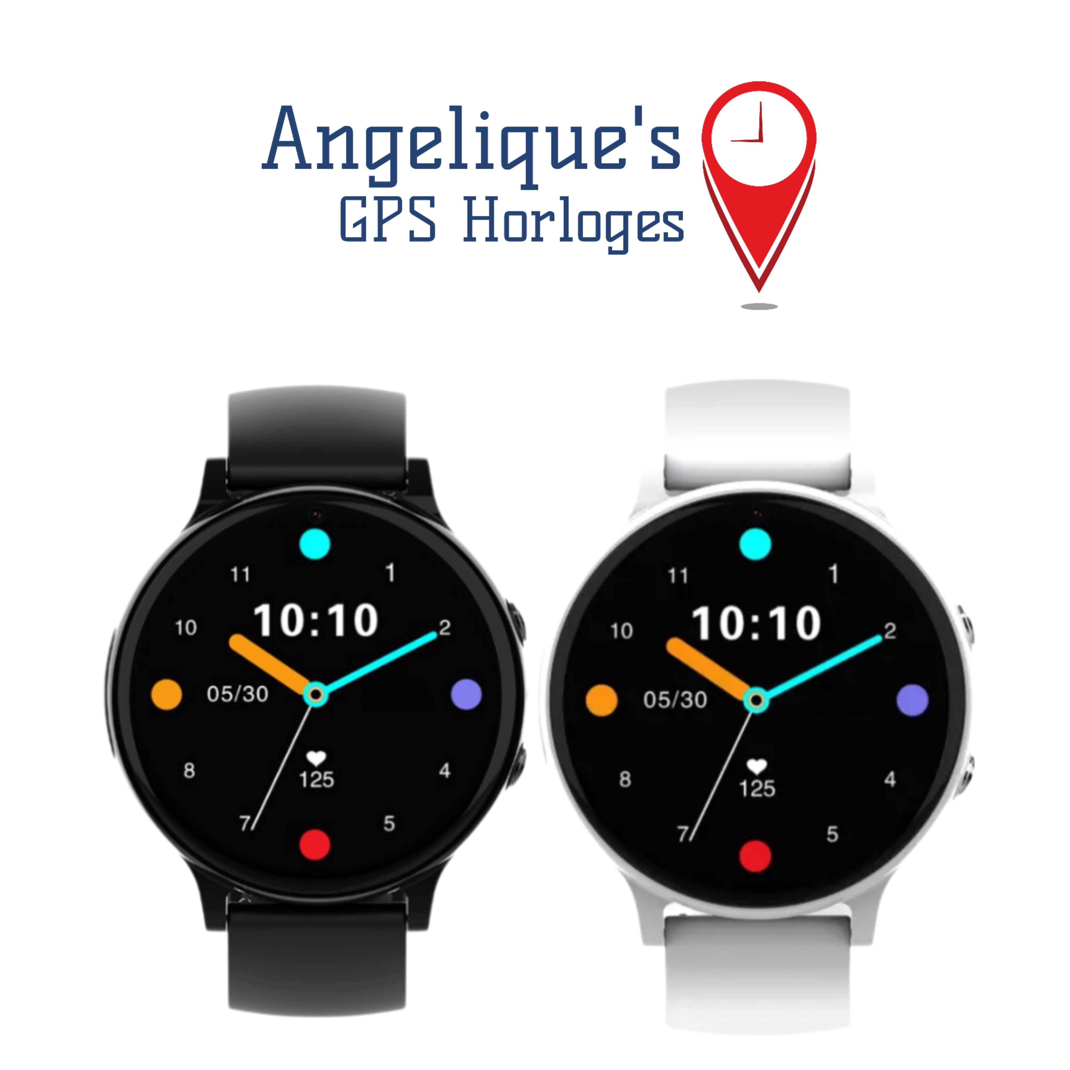 Angeltrack 06 Pro Rond, Full screen (Vanaf 10 Jaar) Zonder Whatsapp.