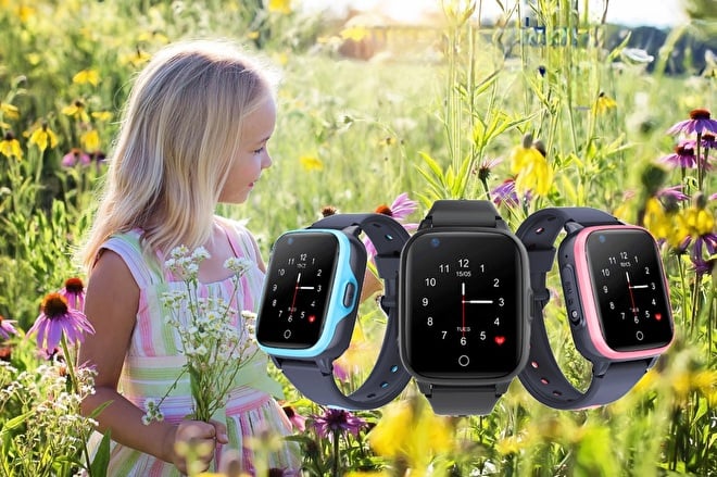 Angeltrack 15, kinder gps horloge met trilfunctie.