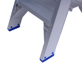 Solide professionele dubbele trap 6 treden