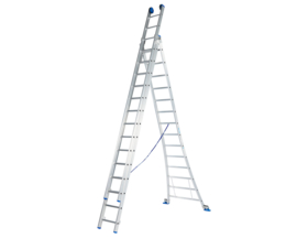 Solide industrieladder 3 x 14 type D