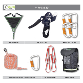 Evacuatie-set 30m