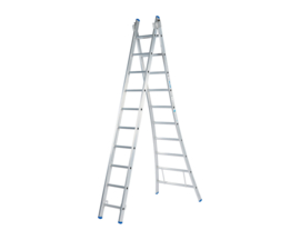 Solide industrieladder 2 x 10 type C