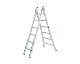 Solide industrieladder 2 x 6 type C