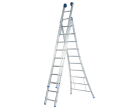 Solide industrieladder 3 x 10 type D