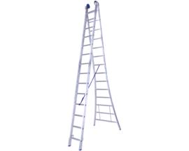 Solide Bouwladder 2 x 14 Reform