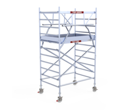 Dubbelzijdige voorloopleuning 135cm