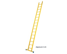 Staltor enkele ladder 12 sporten