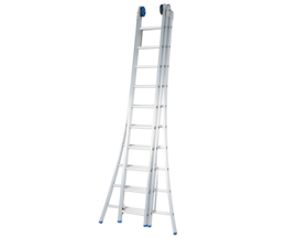 Solide industrieladder 3 x 10 type D