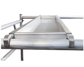 Gereedschapsbak steiger 185x33cm