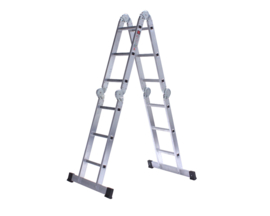 Euroline vouwladder 4x3 treden