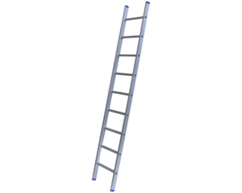 Solide ladder rechte voet 9 sporten