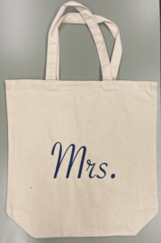 Canvas tas Mrs.