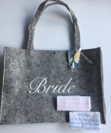 Vilten shopper Bride