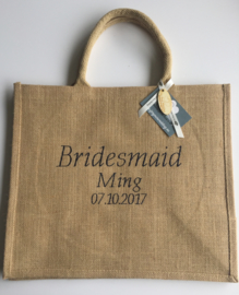 Jute tas Gepersonaliseerd