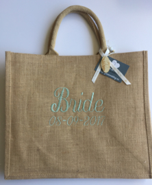 Jute tas Bride