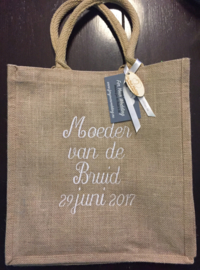 Jute tas Gepersonaliseerd