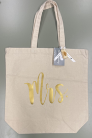 Canvas tas Mrs.